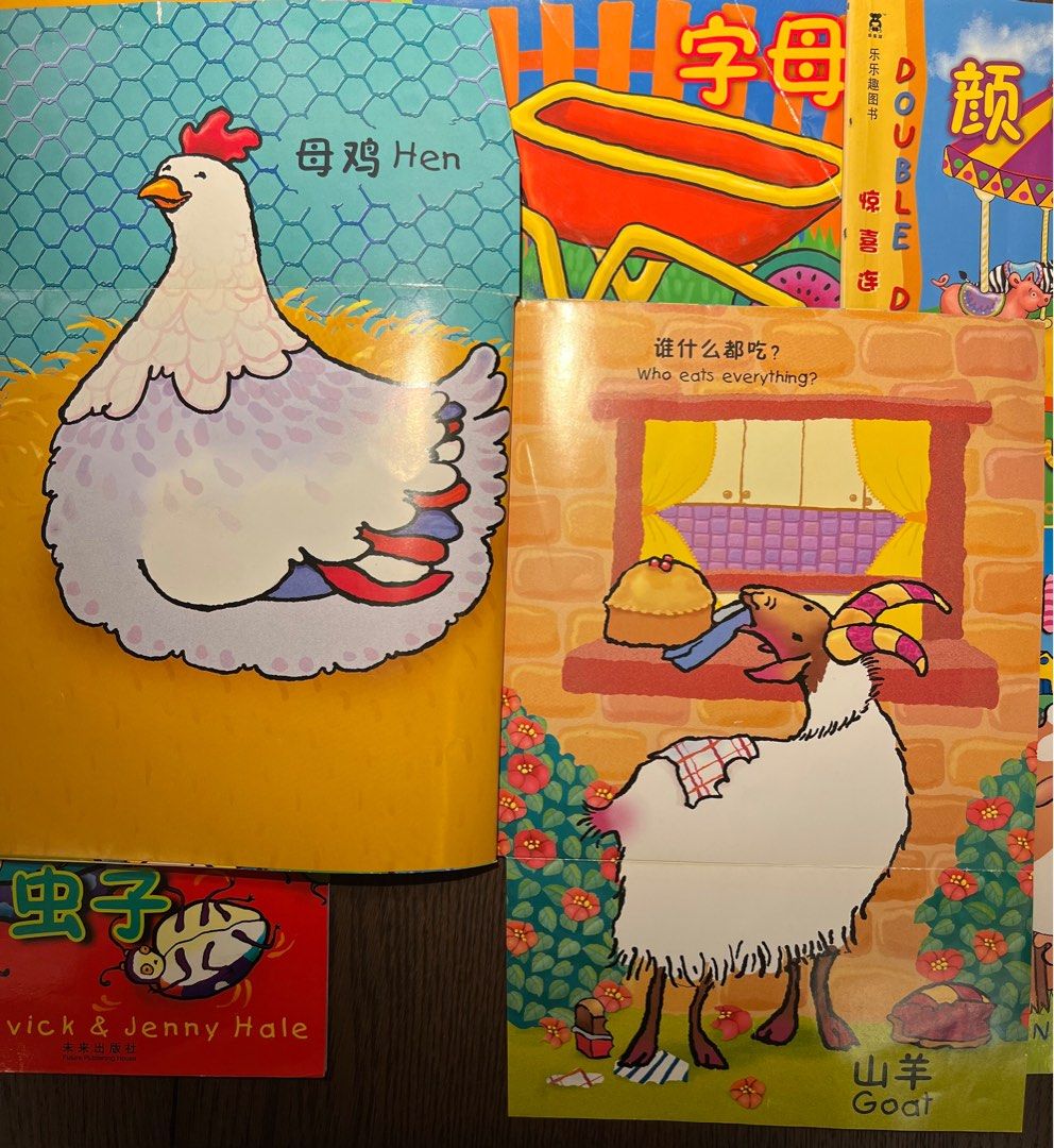 Chinese & English Learning Kids Children Books, Hobbies & Toys,