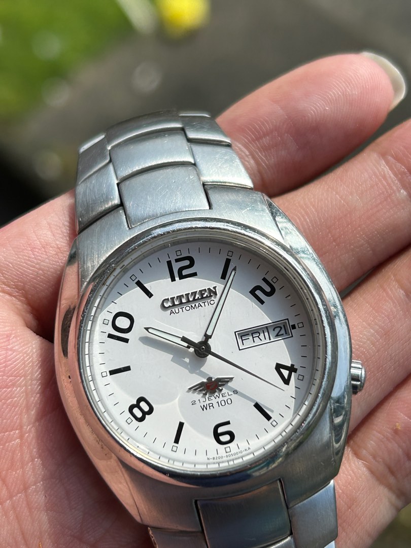 Citizen automatic 21 jewels wr100 best sale