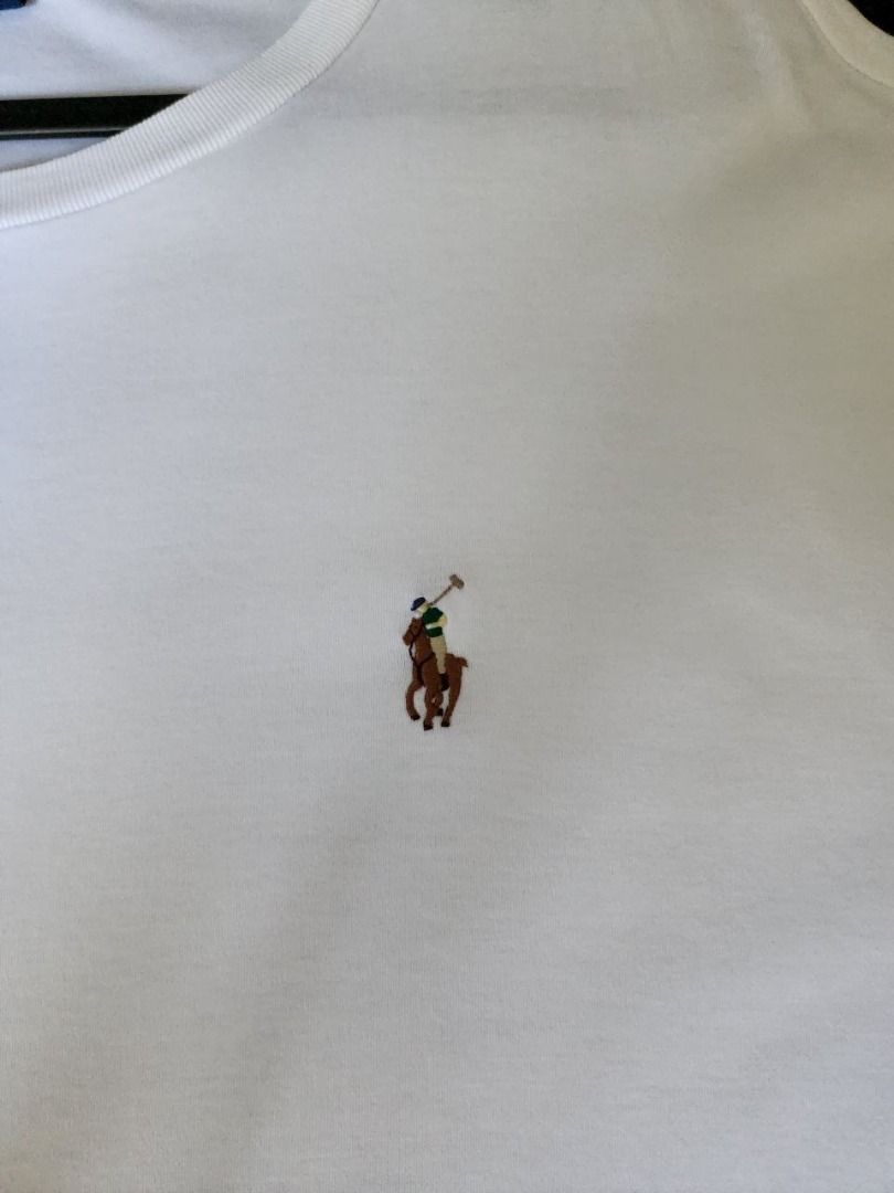 Classic Fit M Polo Ralph Lauren pima cotton multi player logo t
