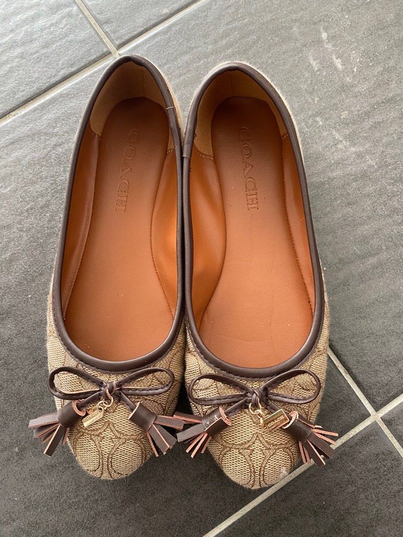 Coach women flat shoes hot sale