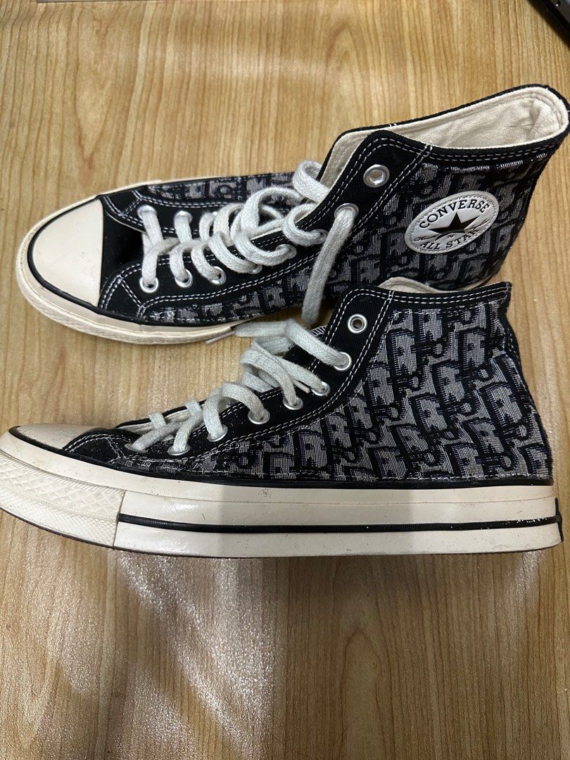 Converse X Dior Limited Edition Men s Fashion Footwear Sneakers