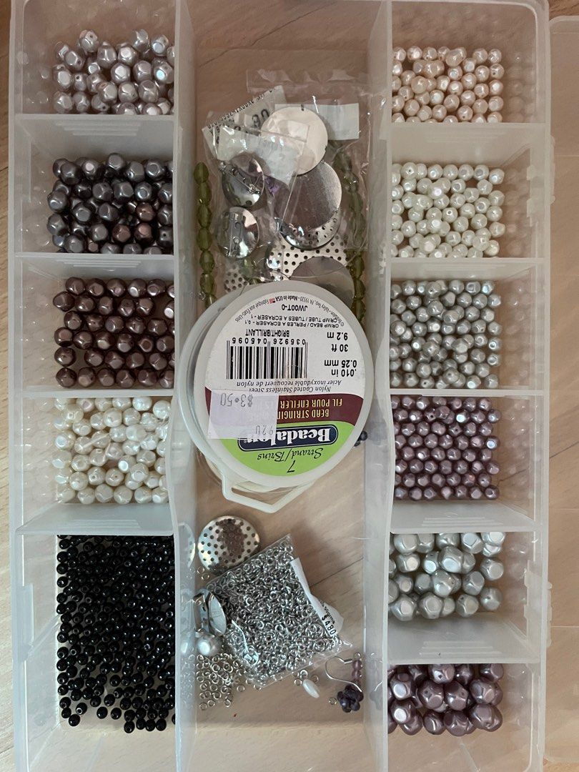 Bead store craft supplies