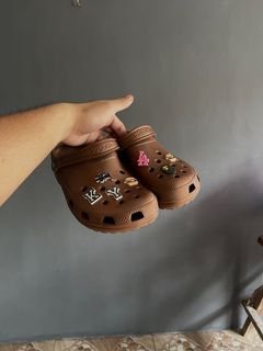 Crocs Clogs ( Choco brown Color way )