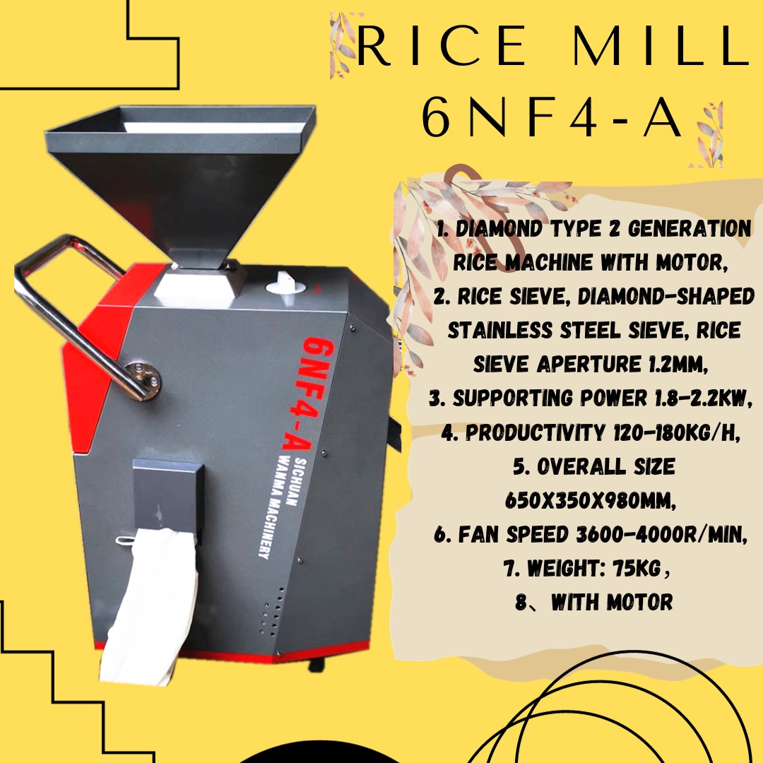 Diamond 2nd Generation Rice Mill 6NF4-A, Everything Else, Others on ...