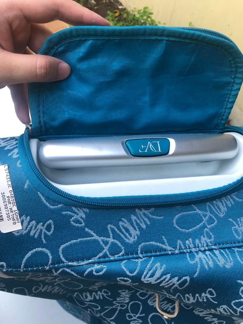 Diane Von Furstenberg Studio Luggage Signature Travel Carry On Roller Bag