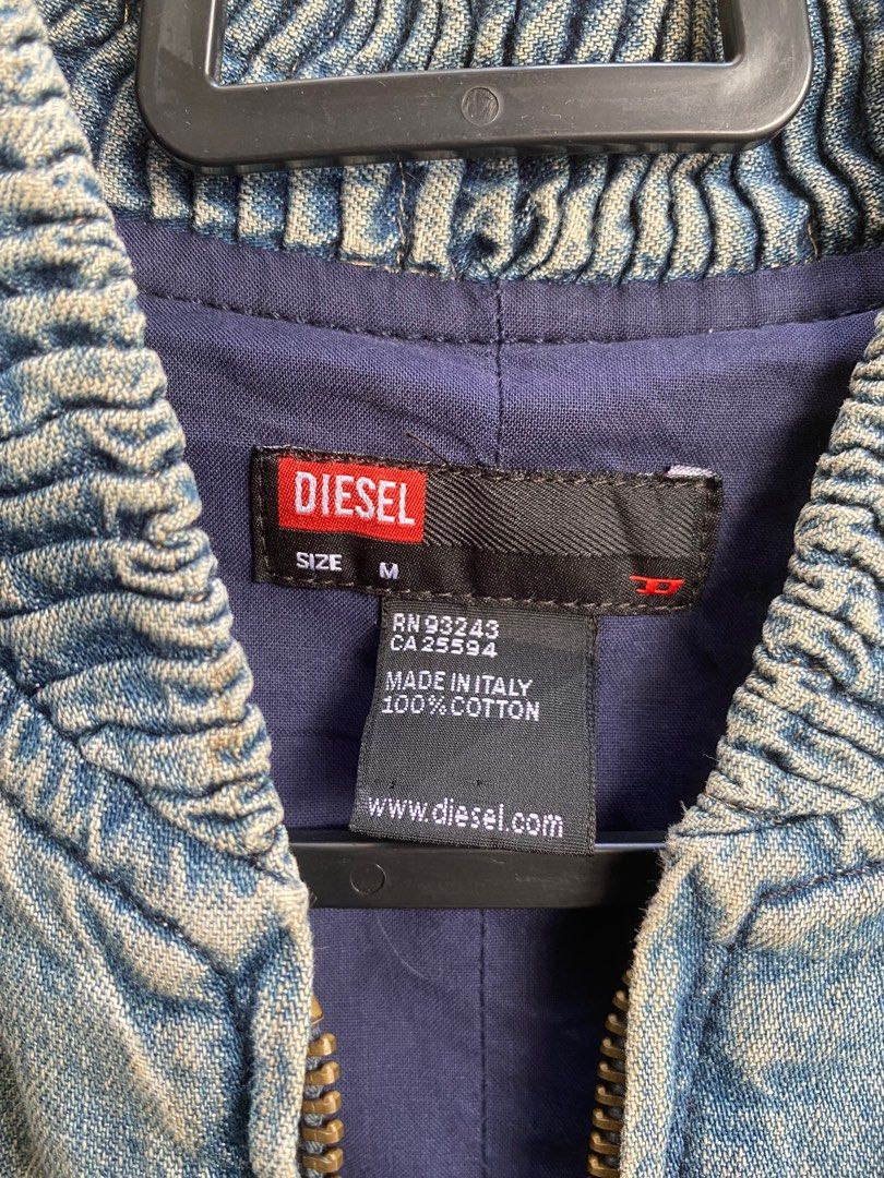 Diesel rn93243 ca25594 denim jacket clearance