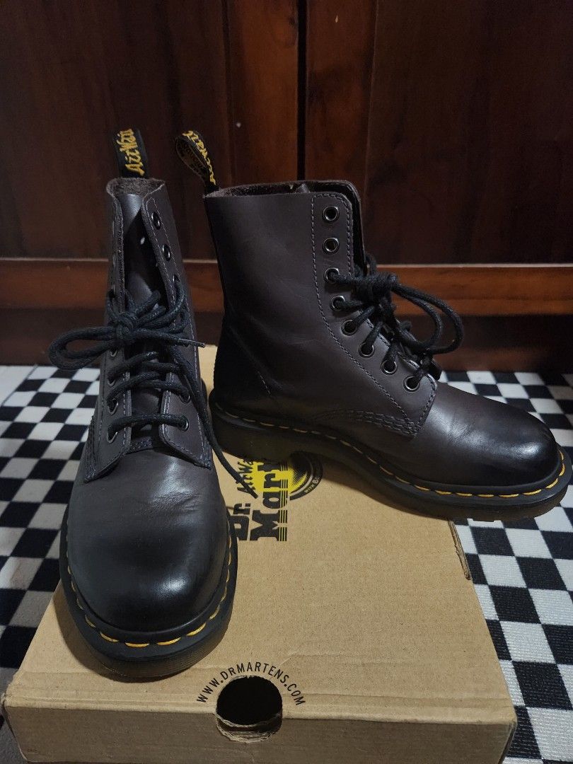 Dr martens pascal charcoal antique 2024 temperley