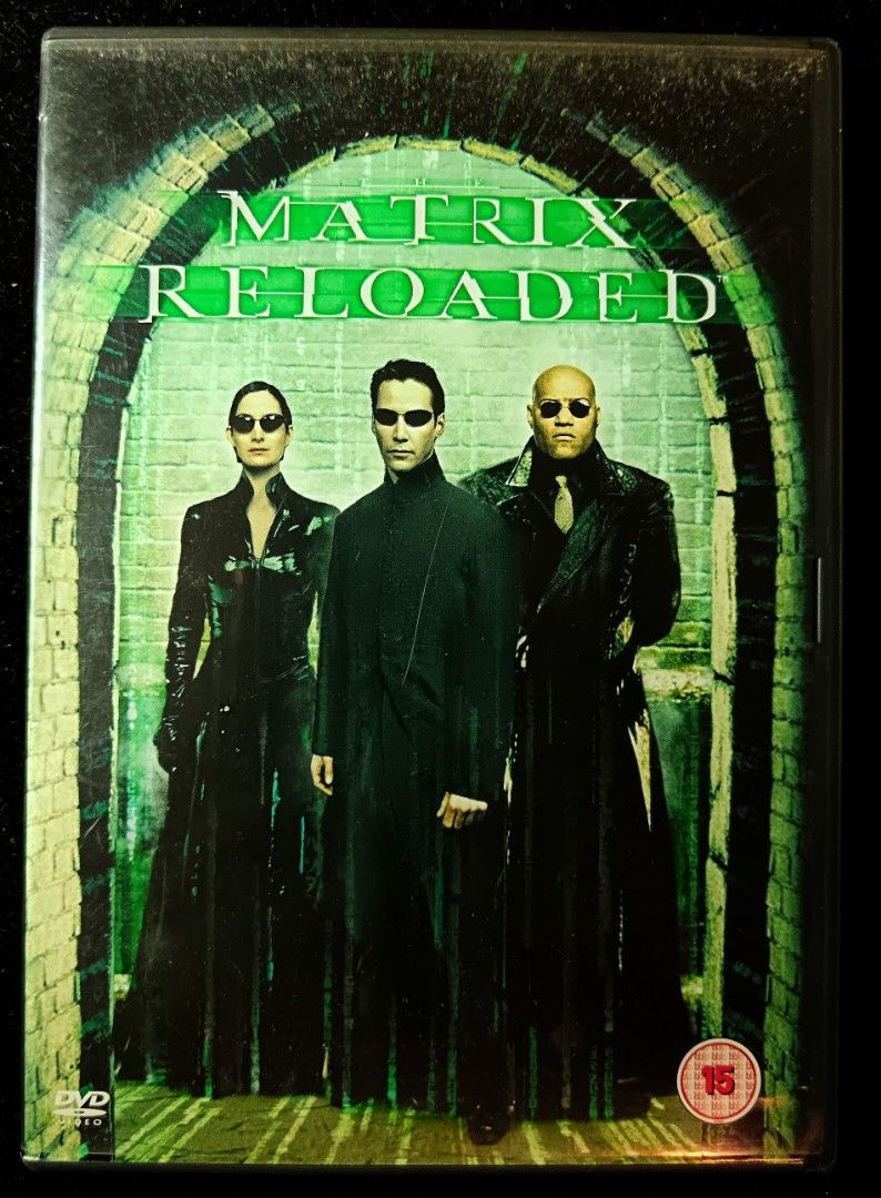 UK DVD MATRIX RELOADED 2 Disc Edition Original Extra Features