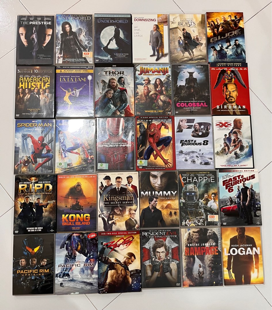 DVD Movies, Hobbies & Toys, Music & Media, CDs & DVDs on Carousell