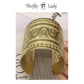 Egyptian/Roman/Greek Gold Cuff/Bangle/Bracelet