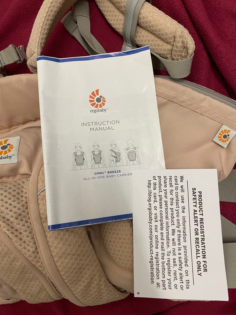 Ergobaby register clearance