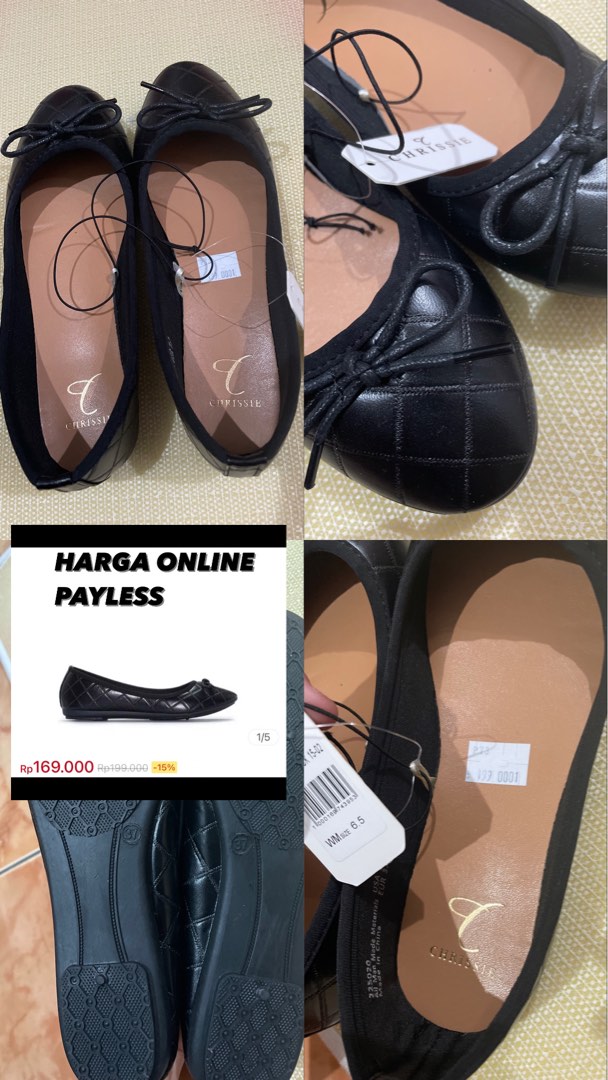 Harga flat shoes di payless outlet