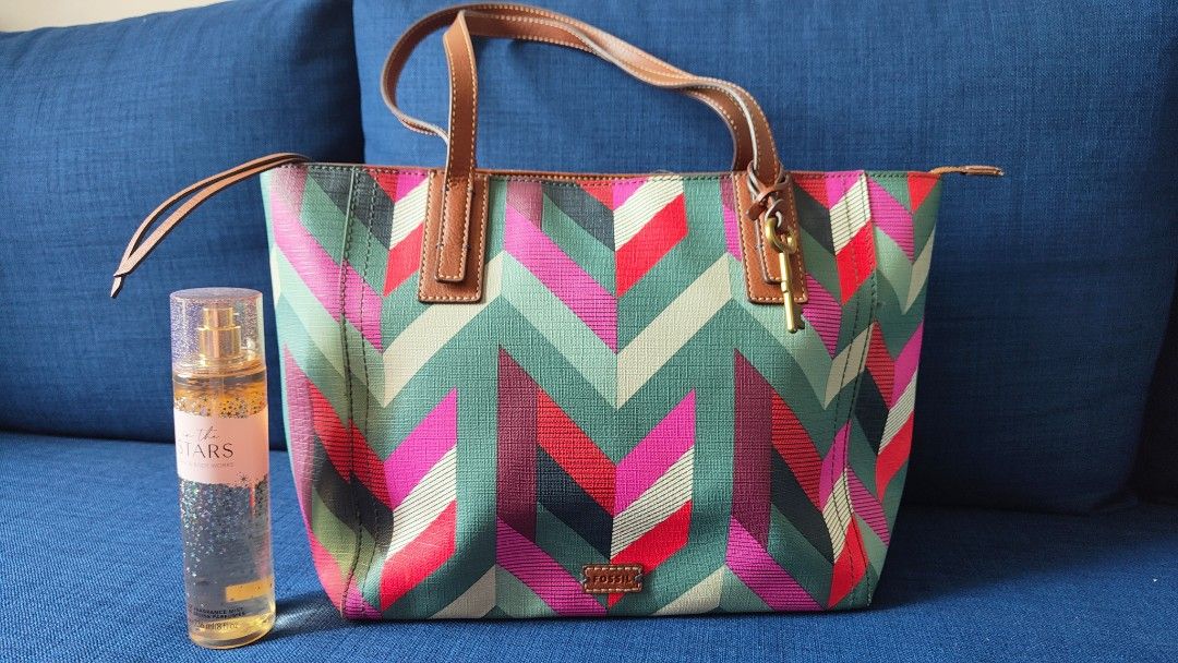 Fossil fiona tote clearance bag