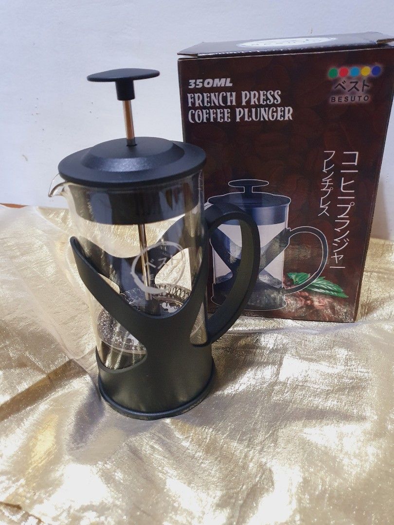 French Press Besuto, Furniture & Home Living, Kitchenware & Tableware