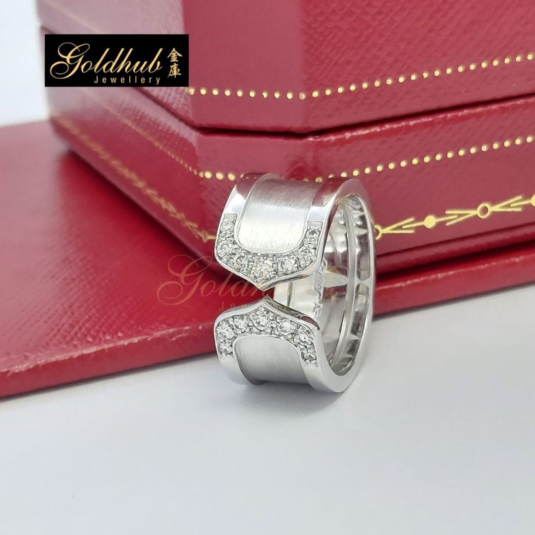 Cartier ring double c hotsell