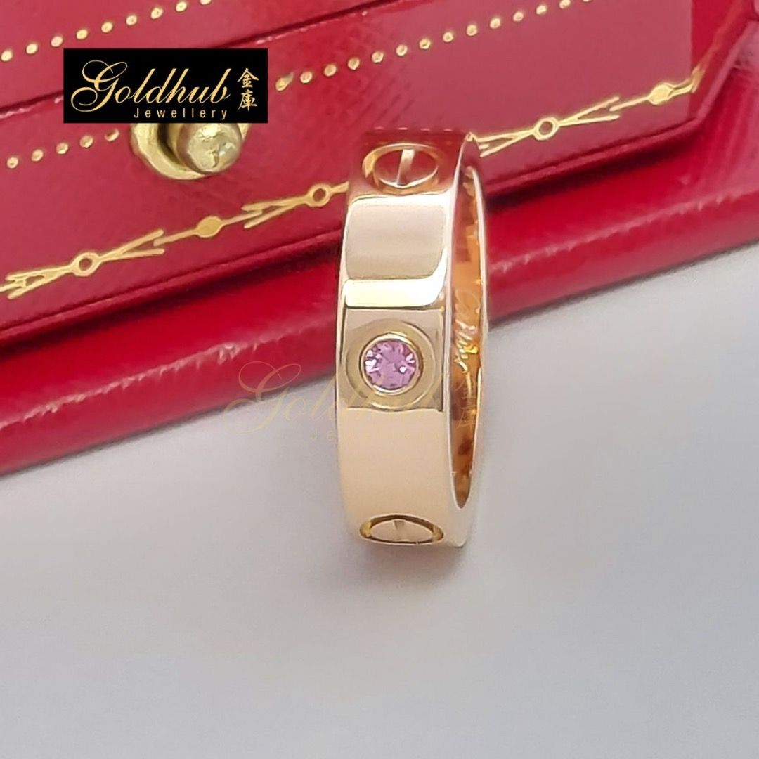 Cartier love top ring bracelet