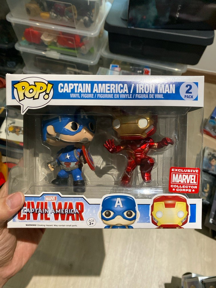 Buy Pop! Captain America (Facet) at Funko.