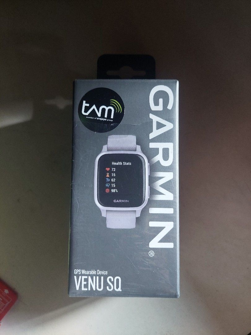 Garmin Venu SQ Orchid Lilac, Barang Mewah, Aksesoris di Carousell