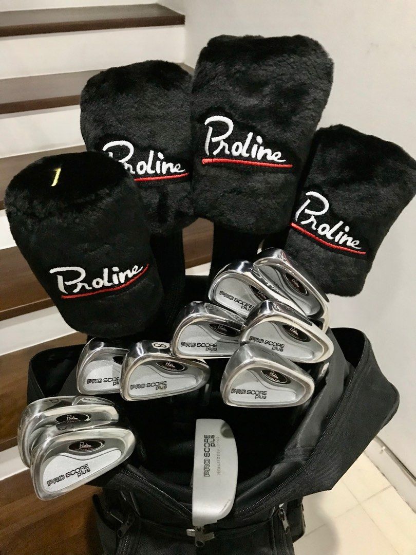 Golf Full NEW Set Proline USA 14pcs, Driver, Wood 3, Wood 5, Wood 7