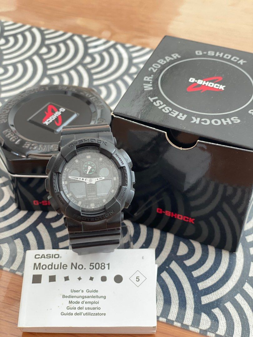 G shock 5081 change time outlet