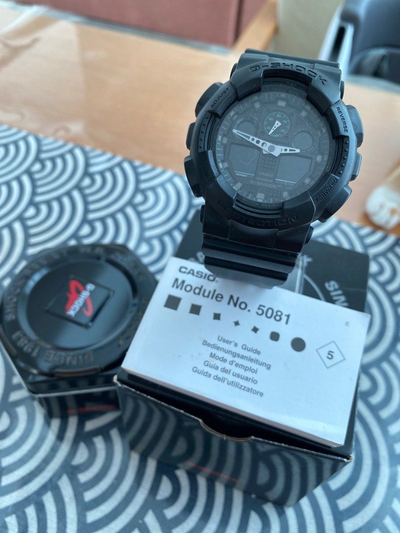 G shock 5081 change time outlet
