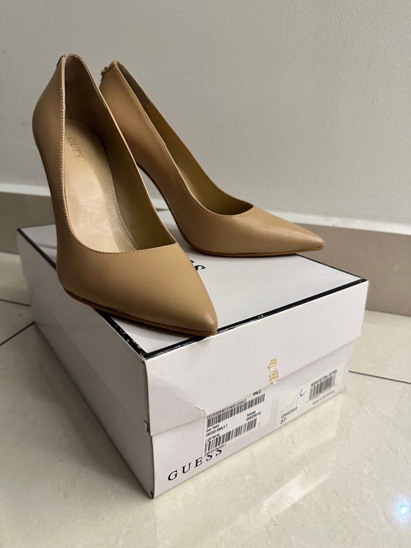 Guess heels nude on sale