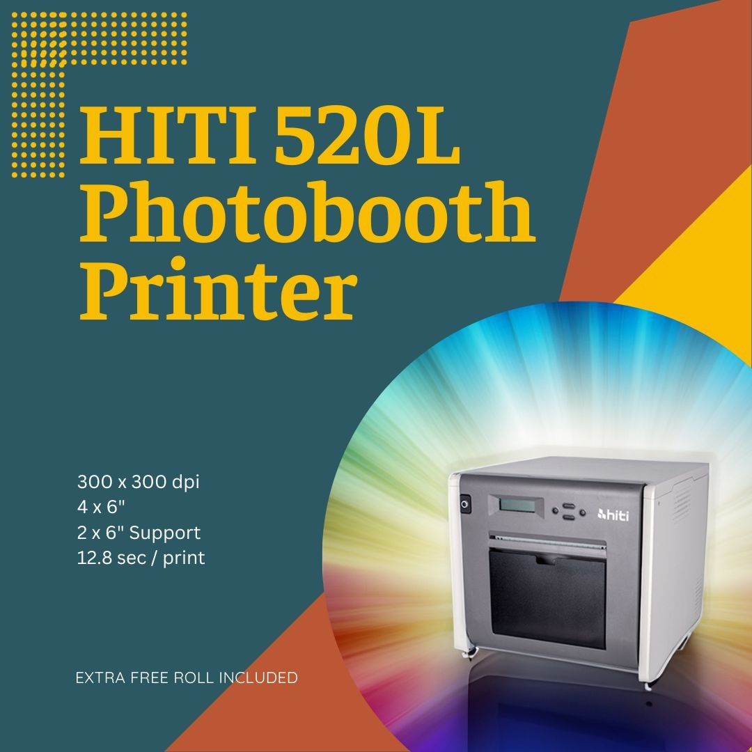 Hiti P520L photo booth fast printer suitable for weddings, events and
