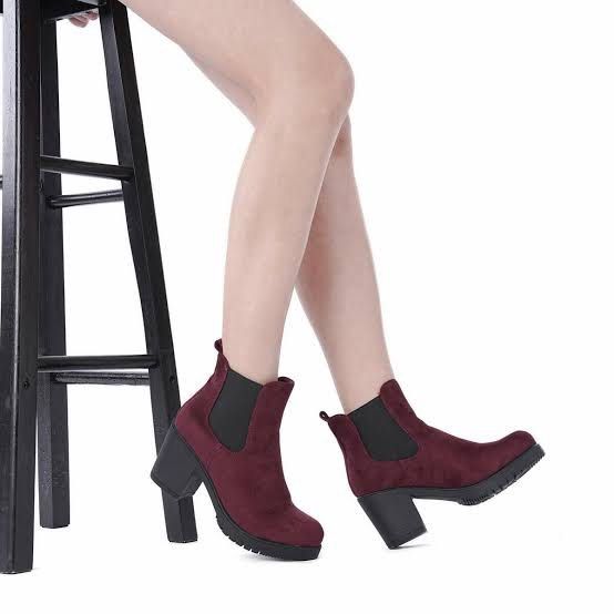 H&m divided platform ankle boots 2025