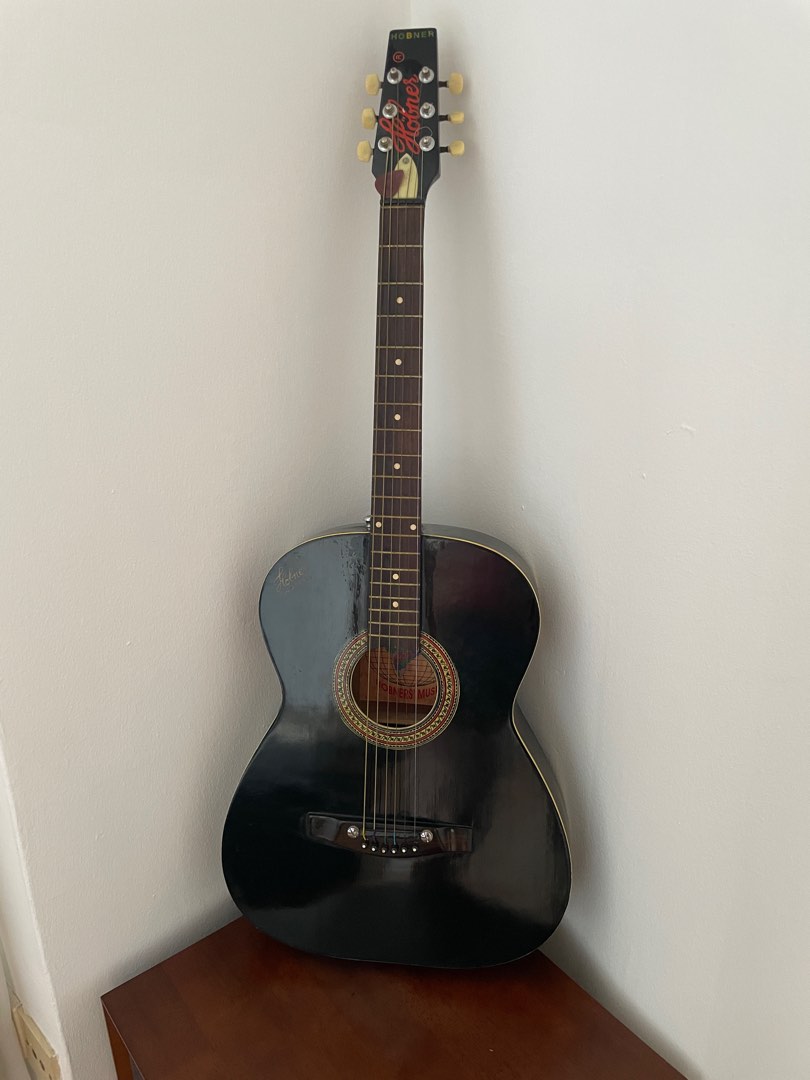 Hobner acoustic guitar top