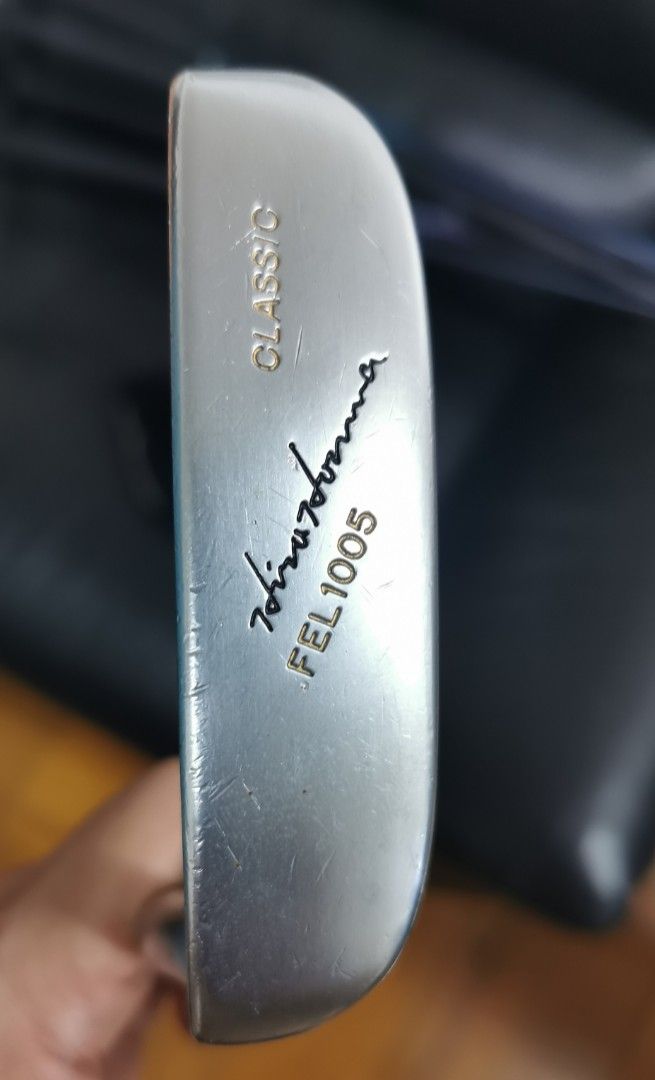 Honma Lefty Putter (Category: Golf) located in Quezon City. Submitted by kimosabeh (Listing ID 1272953652, Image 1). Description: Honma FEL 1005 Classic Putter Left Orientation plays 34 Original Shaft and Grip very good condition MOP: Cash / Gcash / UB Online.