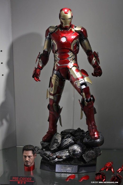 Hottoys QS005 1 4 Ironman mark 43 Carousell