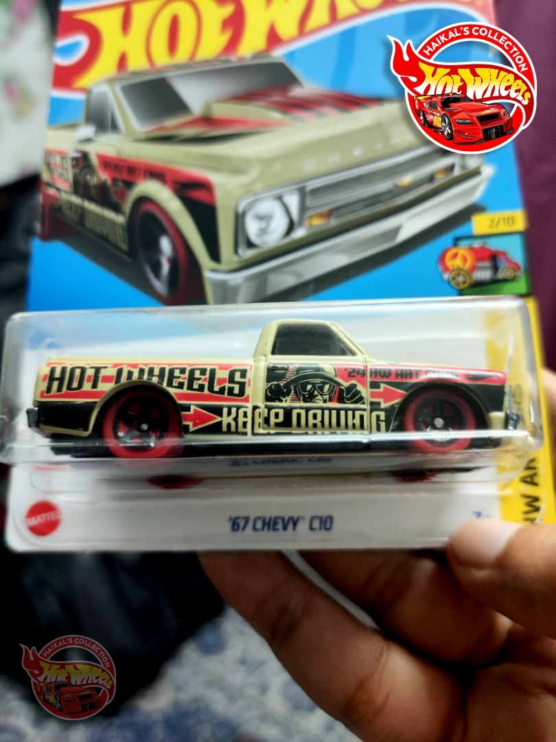 Hotwheels 67 Chevy C10 Hobbies Toys Toys Games on Carousell