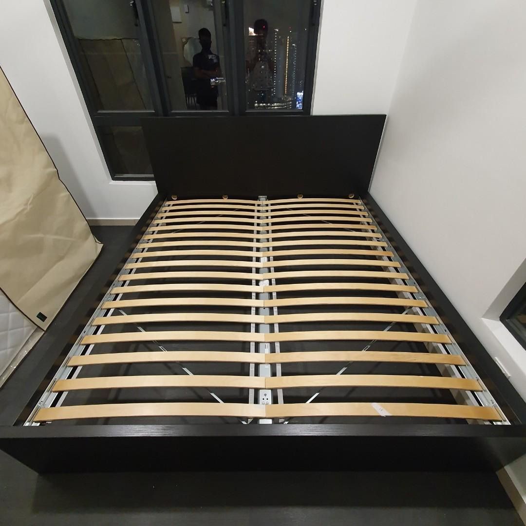 Dismantling malm bed frame sale