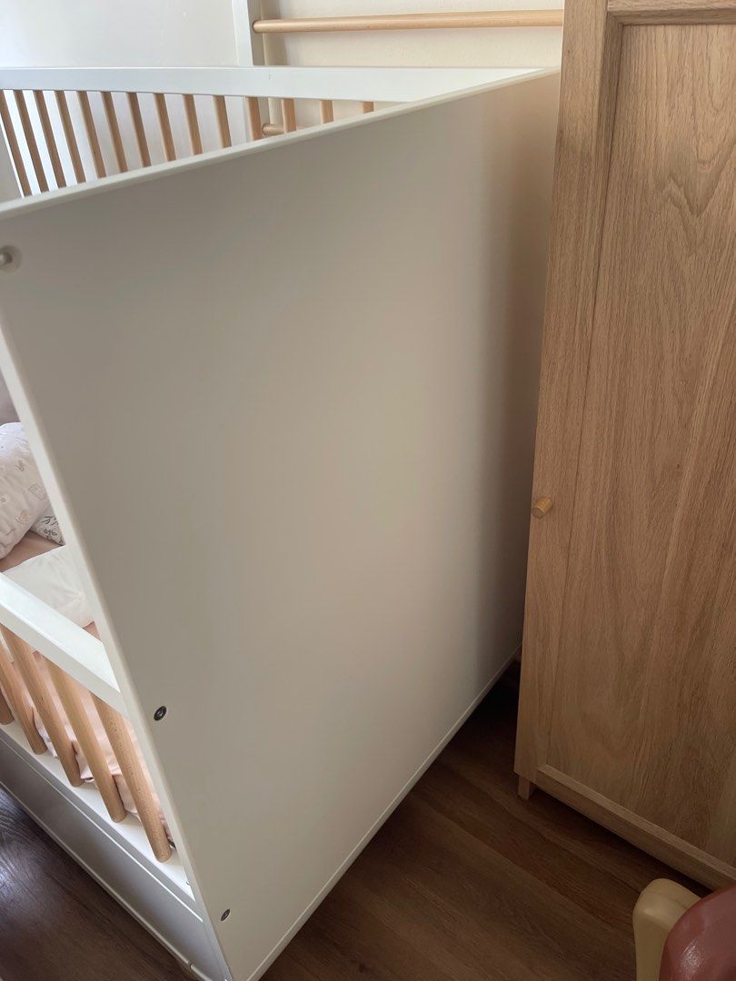Ikea Myllra cot with drawer, Babies & Kids, Baby Nursery & Kids