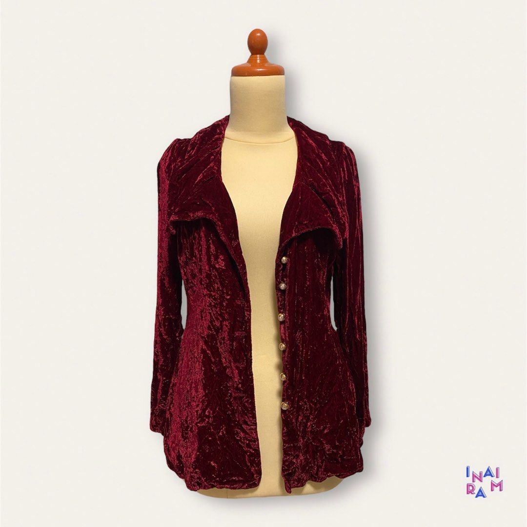 Vintage velvet best sale jackets