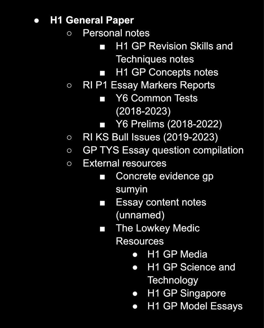 Jc Format Notes JC Tuition notes Starter Package (BCMGeog+GP), Hobbies & Toys, Books ...