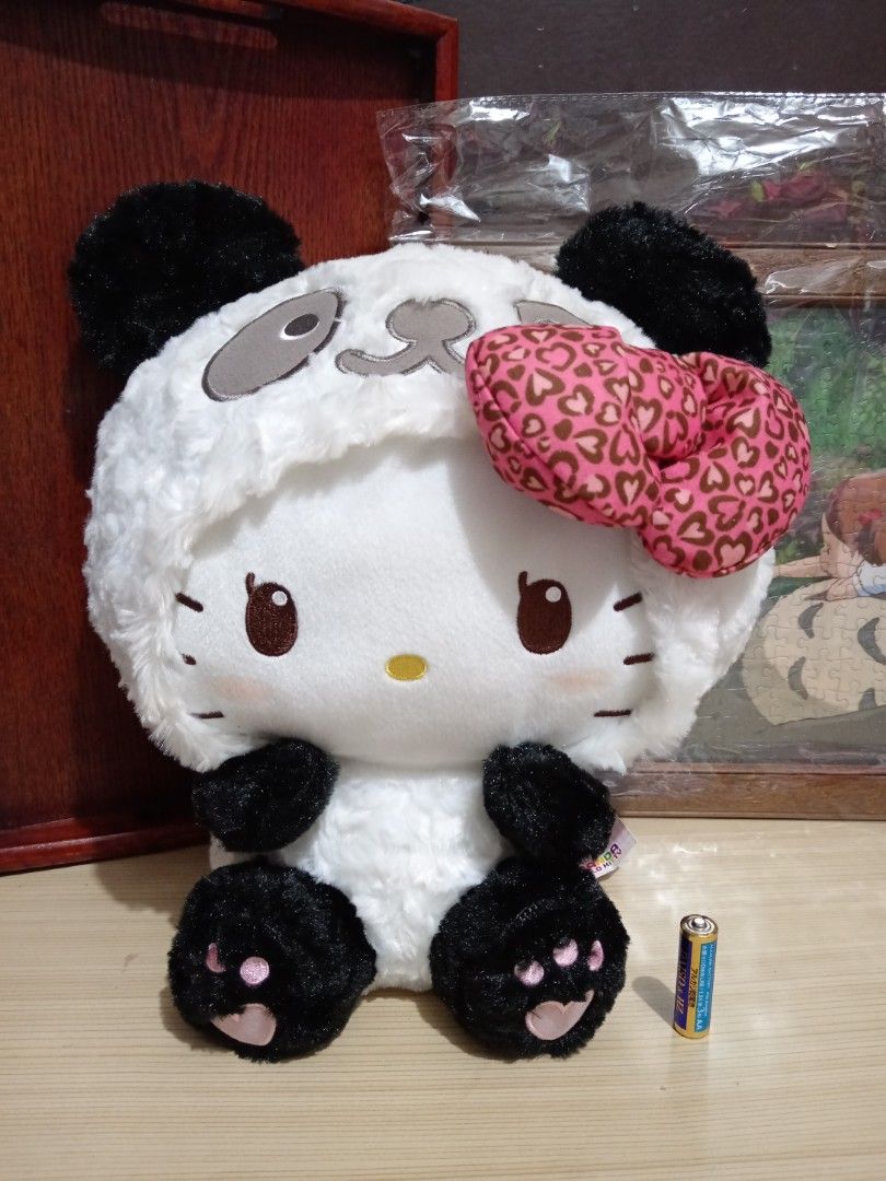 Hello kitty panda plush sales