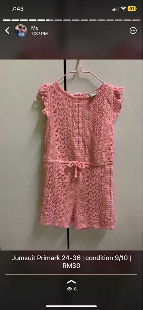 Primark 2025 red jumpsuit