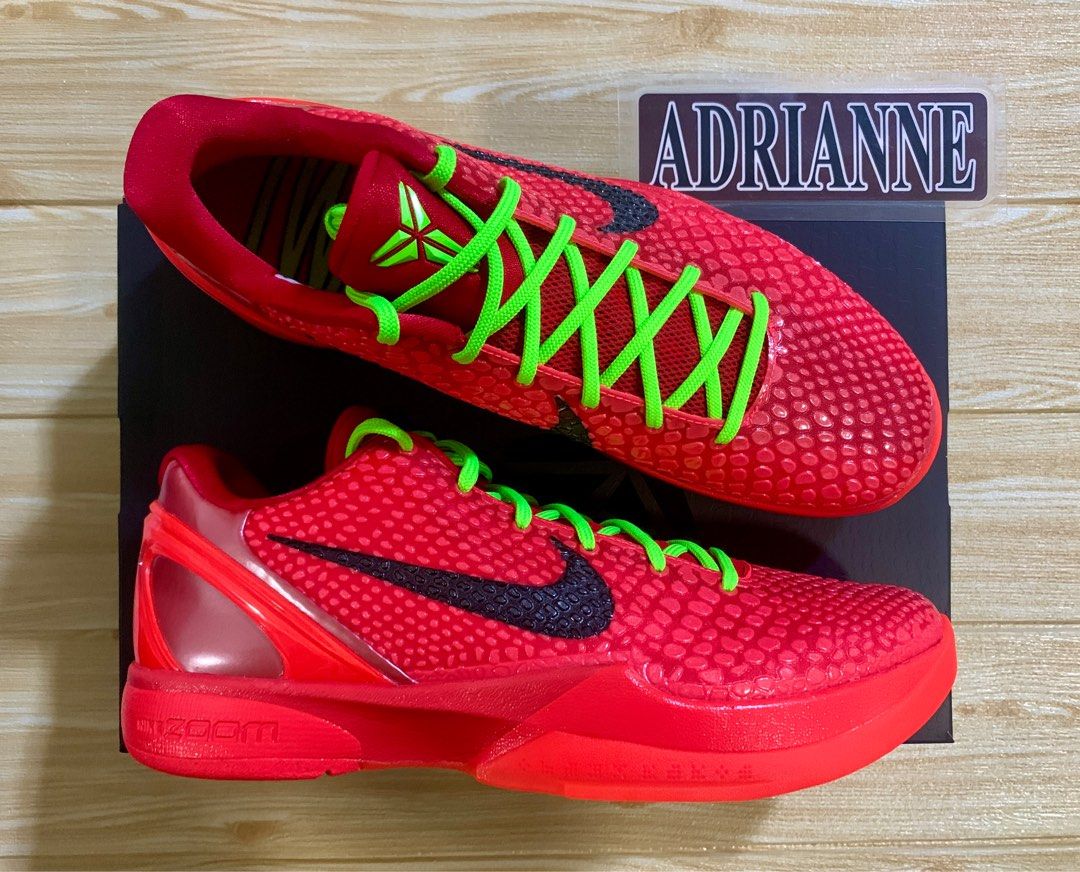 kobe 6 grinch reverse