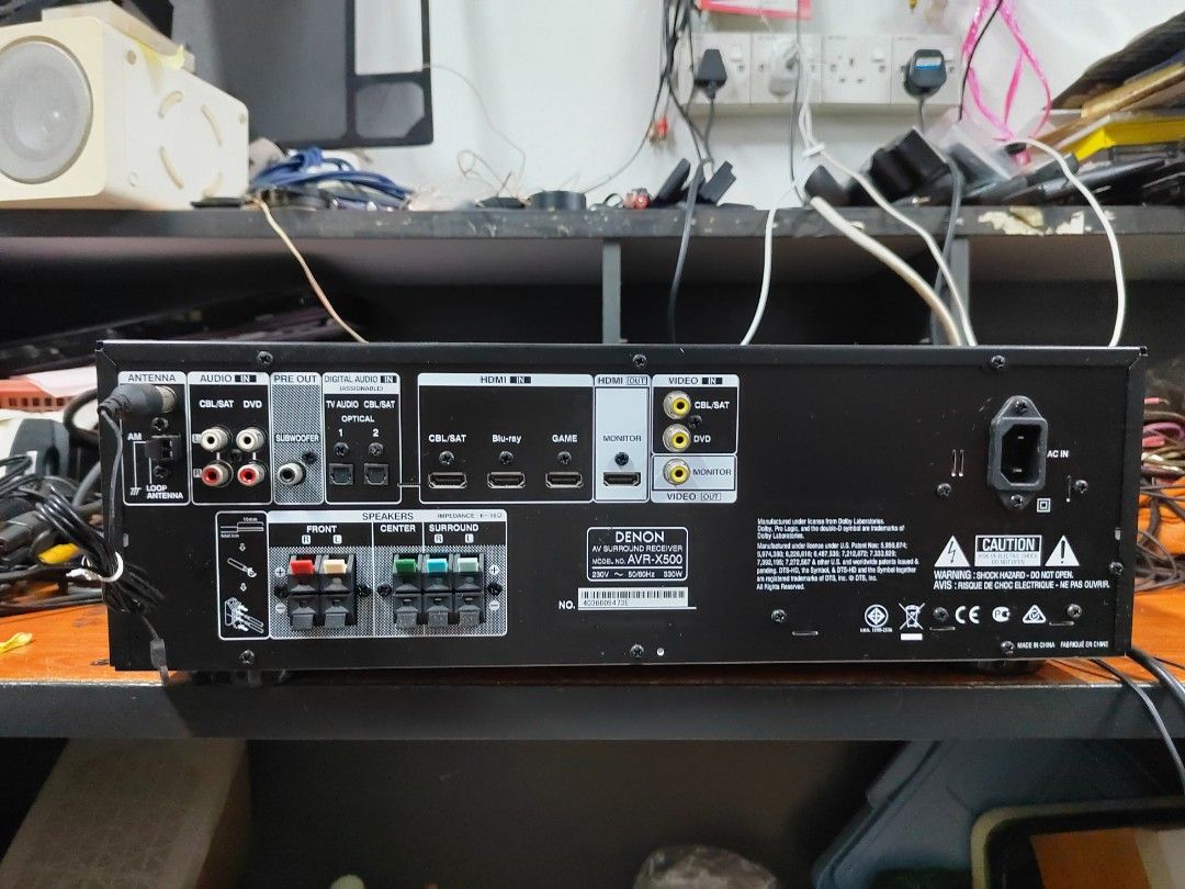 Ku denon Hdmi Av Stereo Amp elok, Audio, Soundbars, Speakers