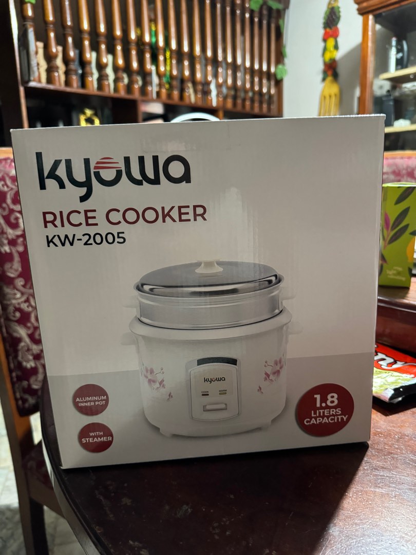 KYOWA 1.8 L RICE COOKER (BNEW), Furniture & Home Living, Kitchenware
