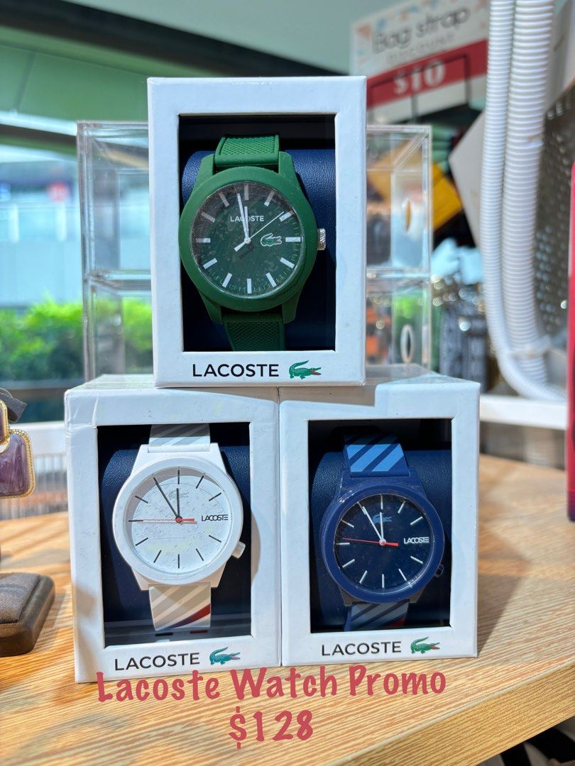 Lacoste clearance watch box