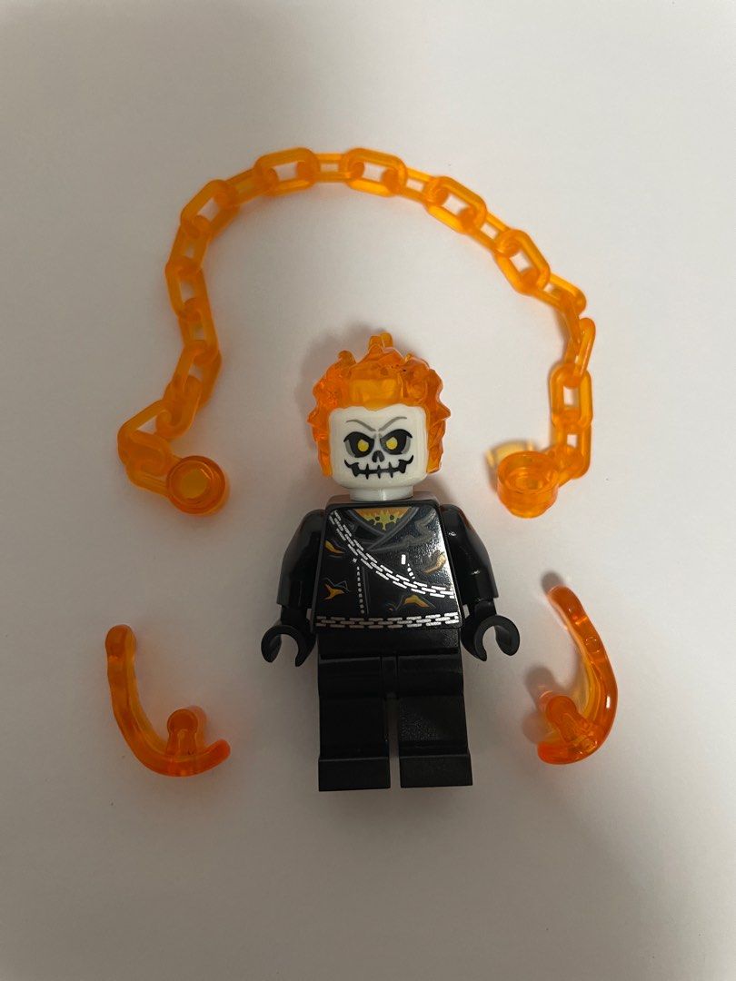 Ghost rider lego minifigure top
