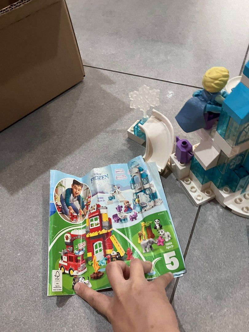 Lego Duplo Frozen Elsa Castle Hobbies Toys Toys Games on