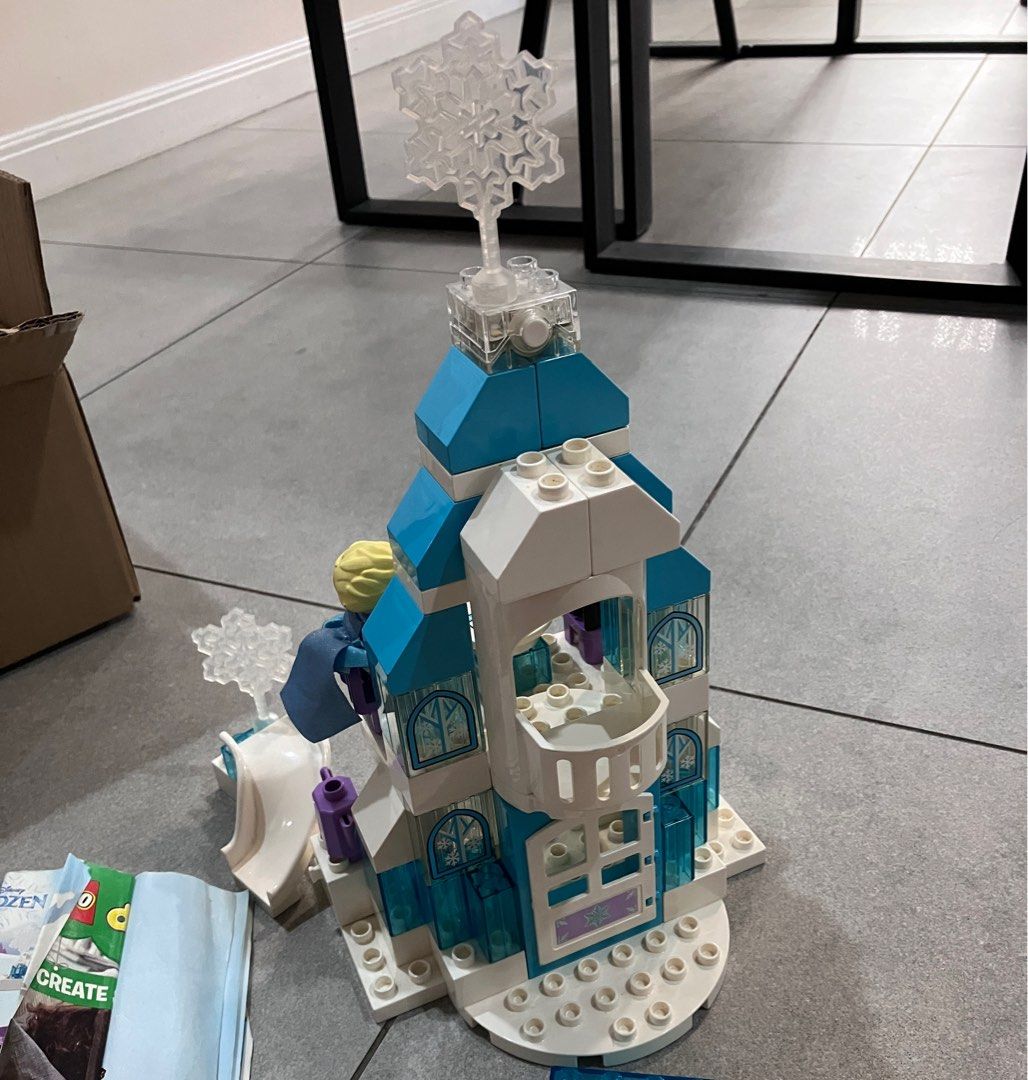 Duplo frozen best sale castle manual