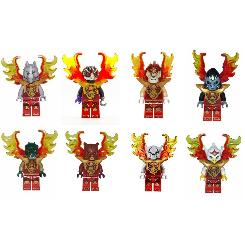 Lego Legends of Chima Armor Breastplate Flame Wings 8 Tribes