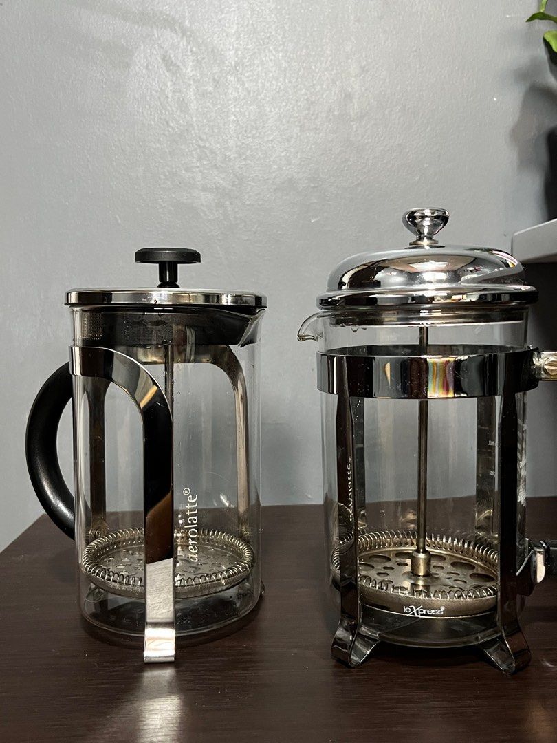AS PACK leXpress and aerolatte French Press Furniture Home