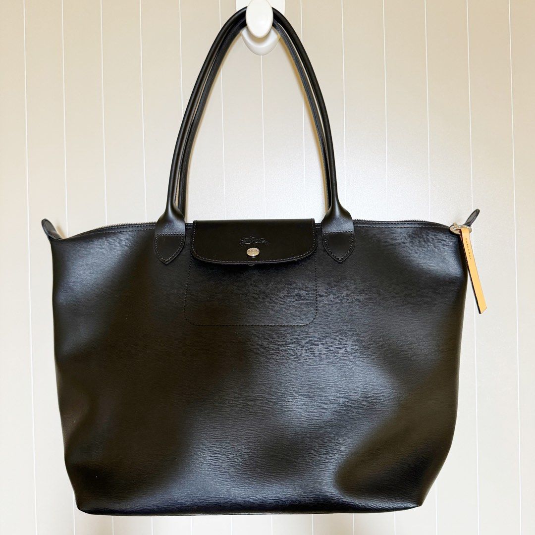 Longchamp le pliage outlet black large
