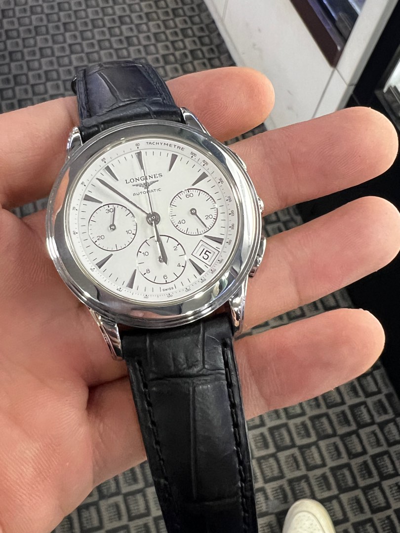 LONGINES FLAGSHIP SWISS MADE AUTOMATIC CHRONOGRAP Men s Fashion