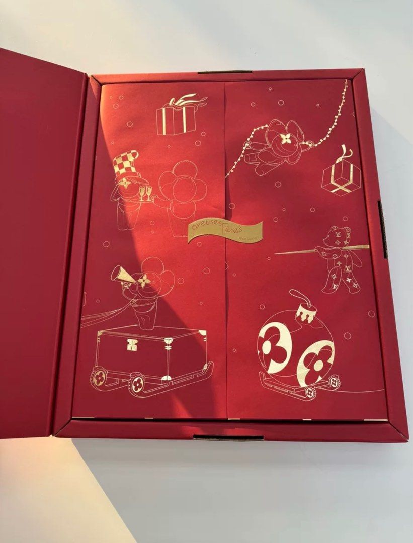 Louis Vuitton Christmas advent calendar LV xmas 2023 路易威登 聖誕倒數日曆 月曆 傢俬